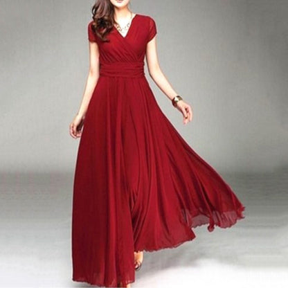 Funki Findz | Dresses | Women's High Waist Maxi Evening Dress