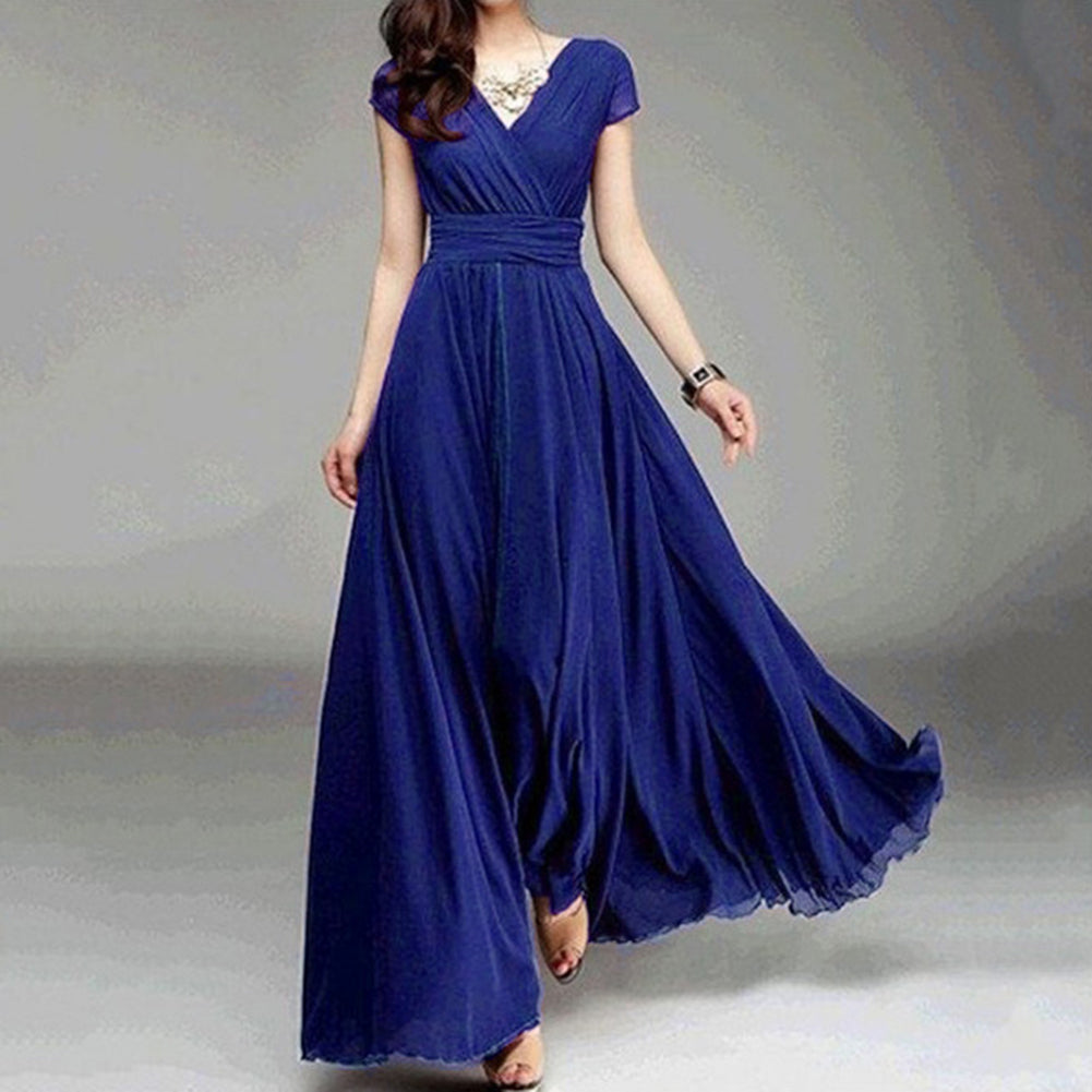 Funki Findz | Dresses | Women's High Waist Maxi Evening Dress