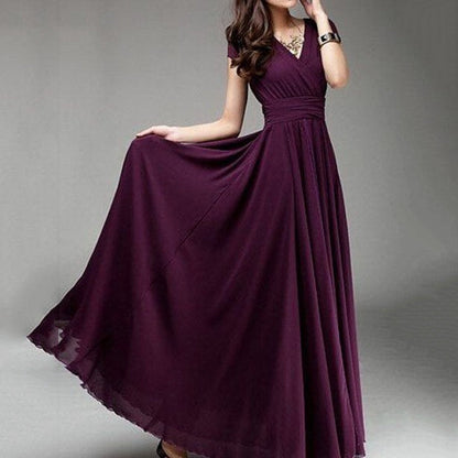Funki Findz | Dresses | Women's High Waist Maxi Evening Dress