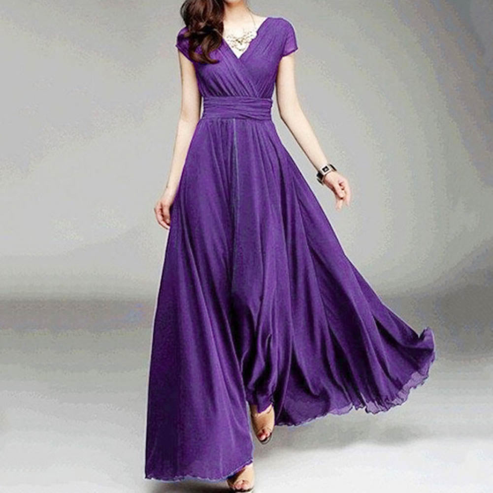 Funki Findz | Dresses | Women's High Waist Maxi Evening Dress