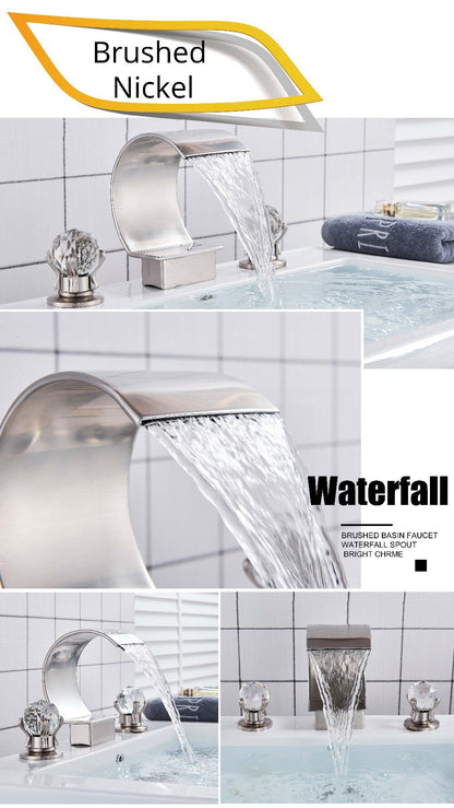 Funki Findz | Faucets | Bath Taps | Luxurious Waterfall Basin Faucet