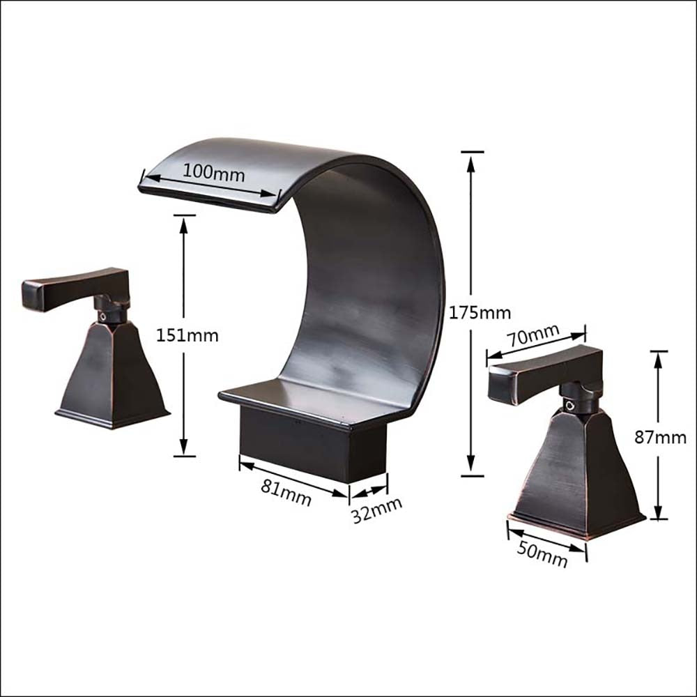 Funki Findz | Faucets | Bath Taps | Luxurious Waterfall Basin Faucet