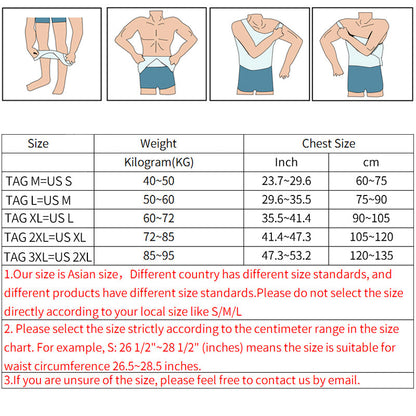 Funki Findz | Shapewear | Men's Slimming Singlet Body Shaper