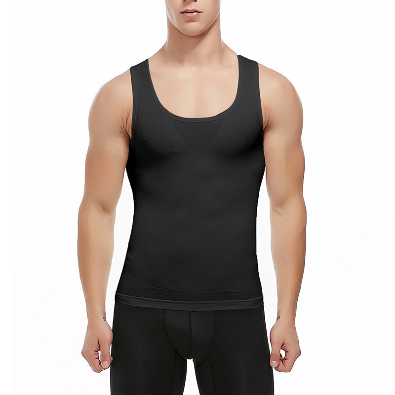 Funki Findz | Shapewear | Men's Slimming Singlet Body Shaper