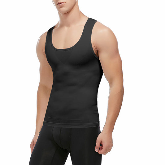 Funki Findz | Shapewear | Men's Slimming Singlet Body Shaper
