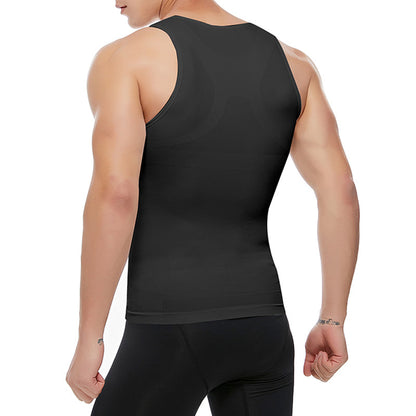 Funki Findz | Shapewear | Men's Slimming Singlet Body Shaper