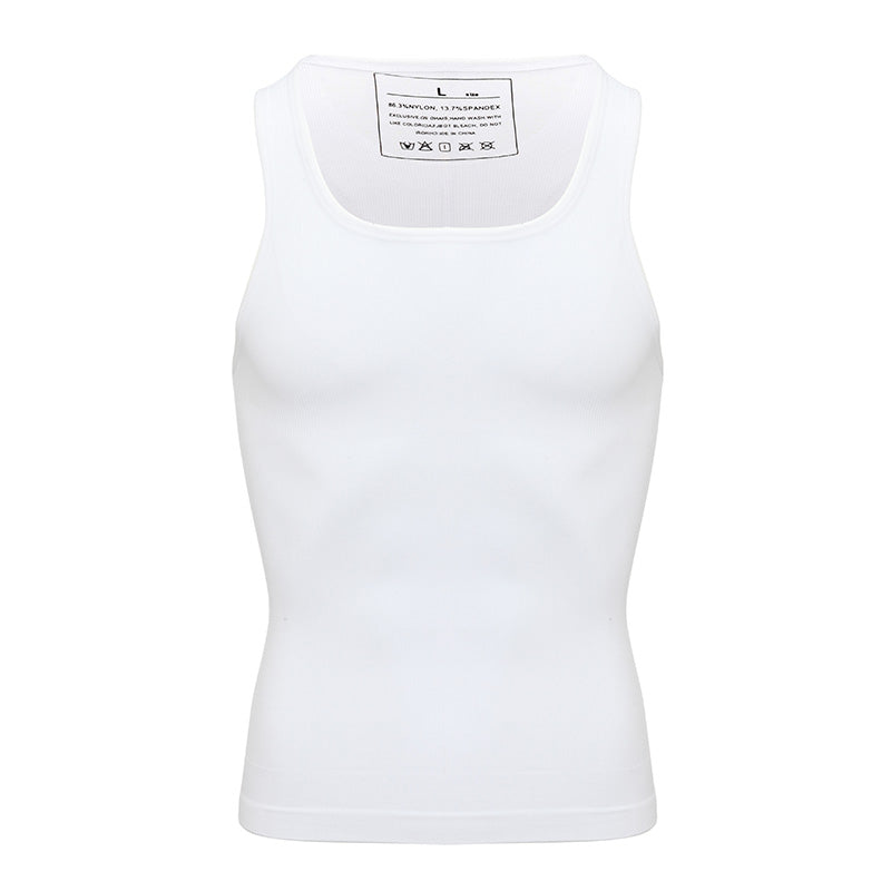 Funki Findz | Shapewear | Men's Slimming Singlet Body Shaper