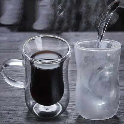 Funki Findz | Cups | Glass Double Wall Insulated Expresso Cups