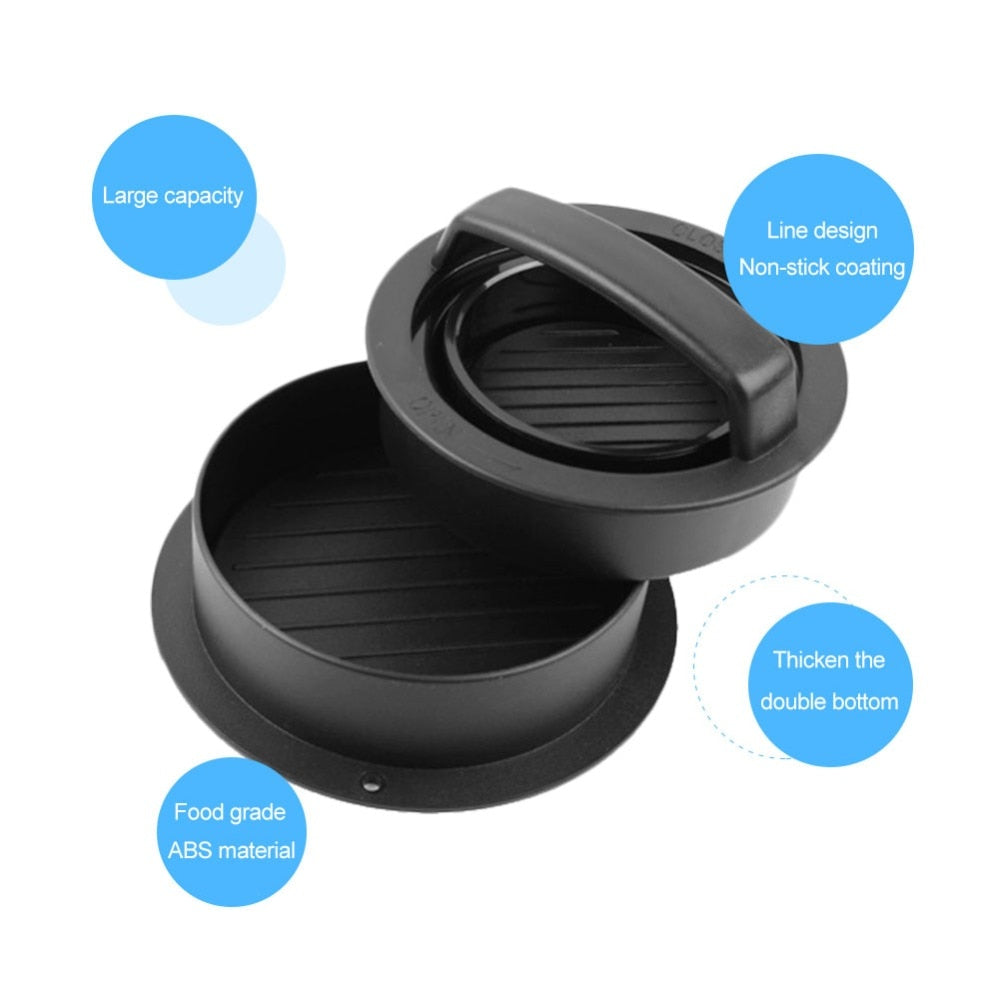 Funki Findz | Burger Presses | 4 in 1 Hamburger Patty Maker