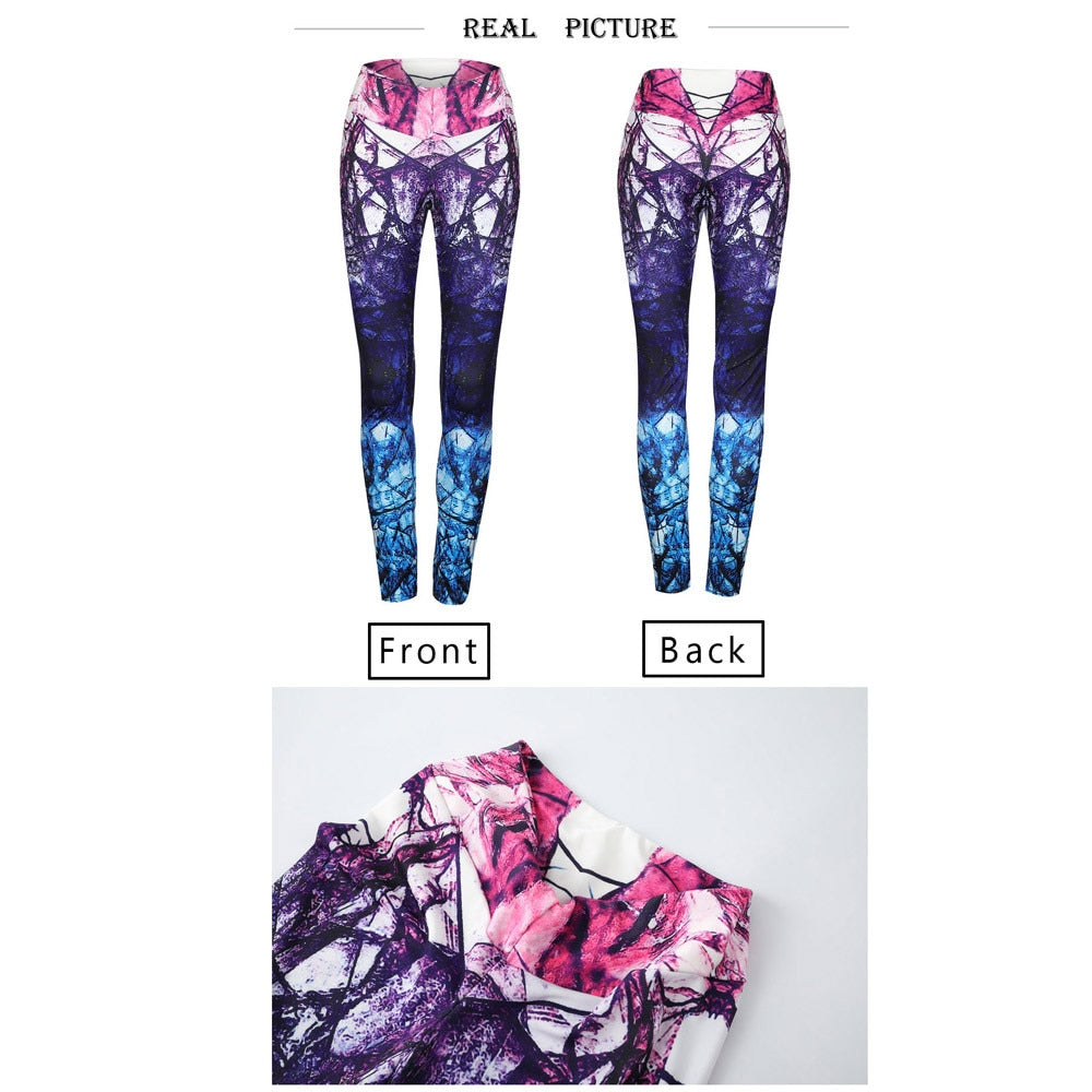 Funki Findz | Pants | Women's Geometric Workout Yoga Pants