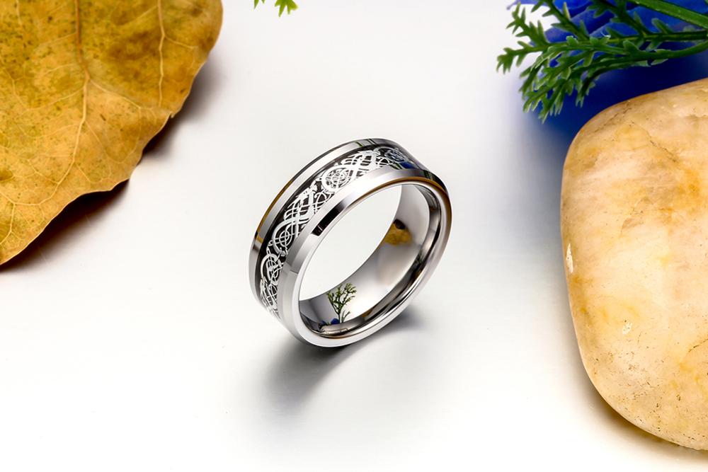 Funki Findz | Rings | Unisex Celtic Tungsten Wedding Ring