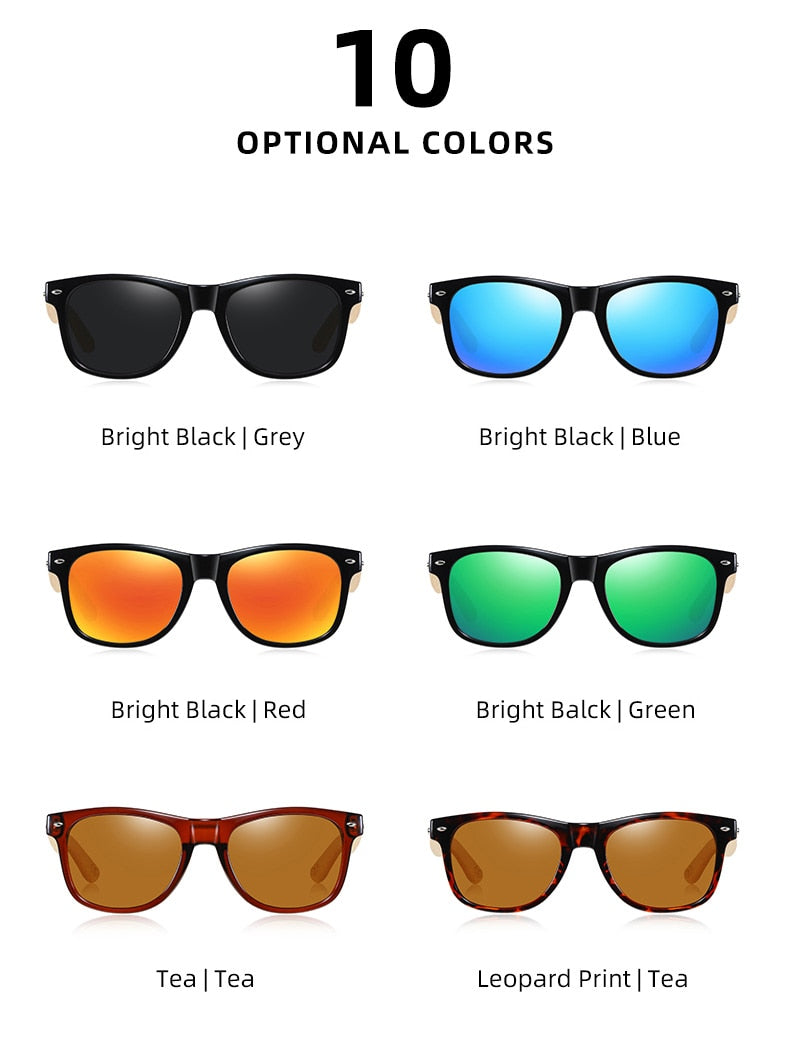 Funki Findz | Sunglasses | Unisex Designer Bamboo Sunglasses