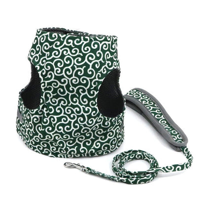 Funki Findz | Pet Harnesses | Cat Harness Walking Lead Vest Set