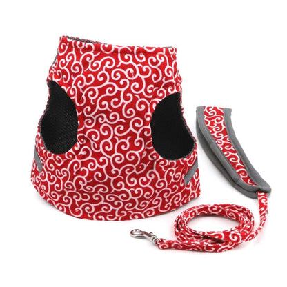 Funki Findz | Pet Harnesses | Cat Harness Walking Lead Vest Set
