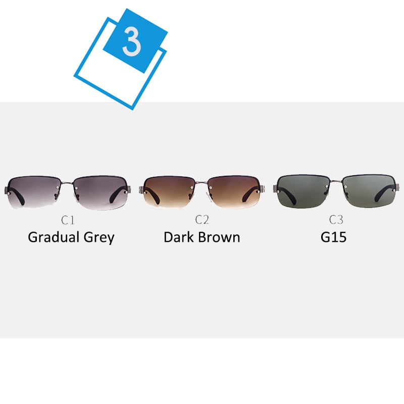 Funki Findz | Sunglasses | Unisex Luxury Rimless Sunglasses