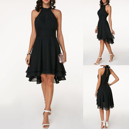Funki Findz | Dresses | Women's Elegant Halter Evening Dress