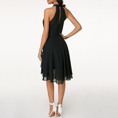 Funki Findz | Dresses | Women's Elegant Halter Evening Dress