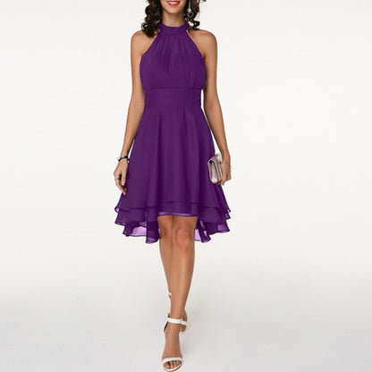 Funki Findz | Dresses | Women's Elegant Halter Evening Dress