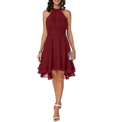 Funki Findz | Dresses | Women's Elegant Halter Evening Dress