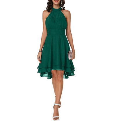 Funki Findz | Dresses | Women's Elegant Halter Evening Dress