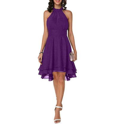 Funki Findz | Dresses | Women's Elegant Halter Evening Dress