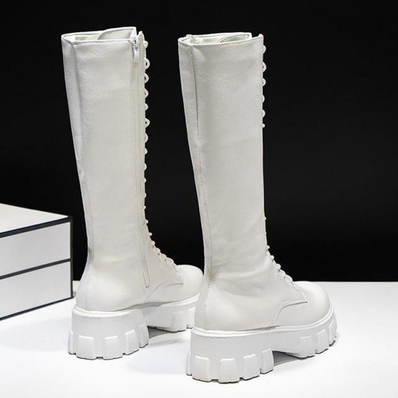 Funki Findz | Boots | Women's Knee-High Platform Lace Up Boot