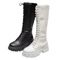 Funki Findz | Boots | Women's Knee-High Platform Lace Up Boot