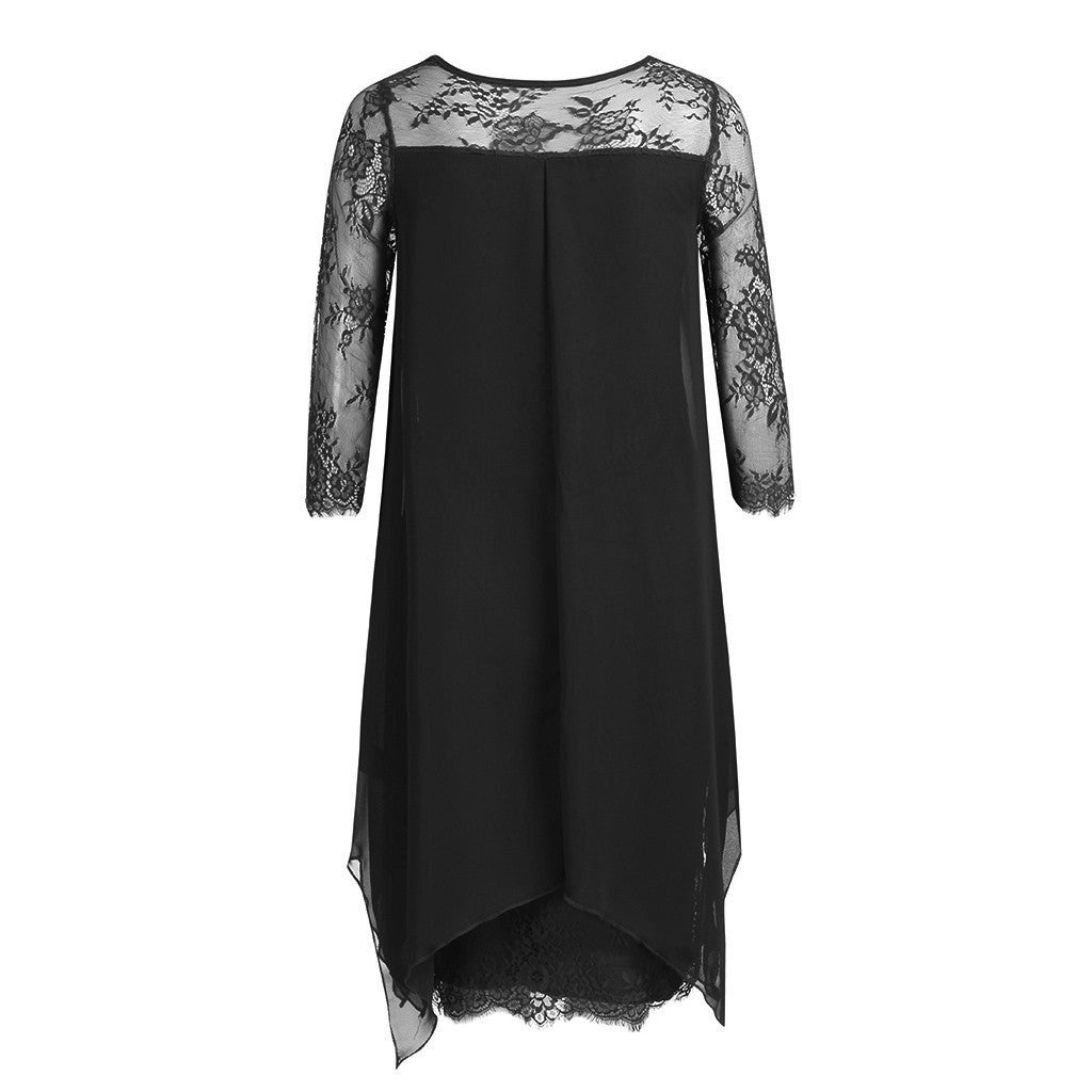 Funki Findz | Dresses | Women's Semi Sheer Midi Evening Dress