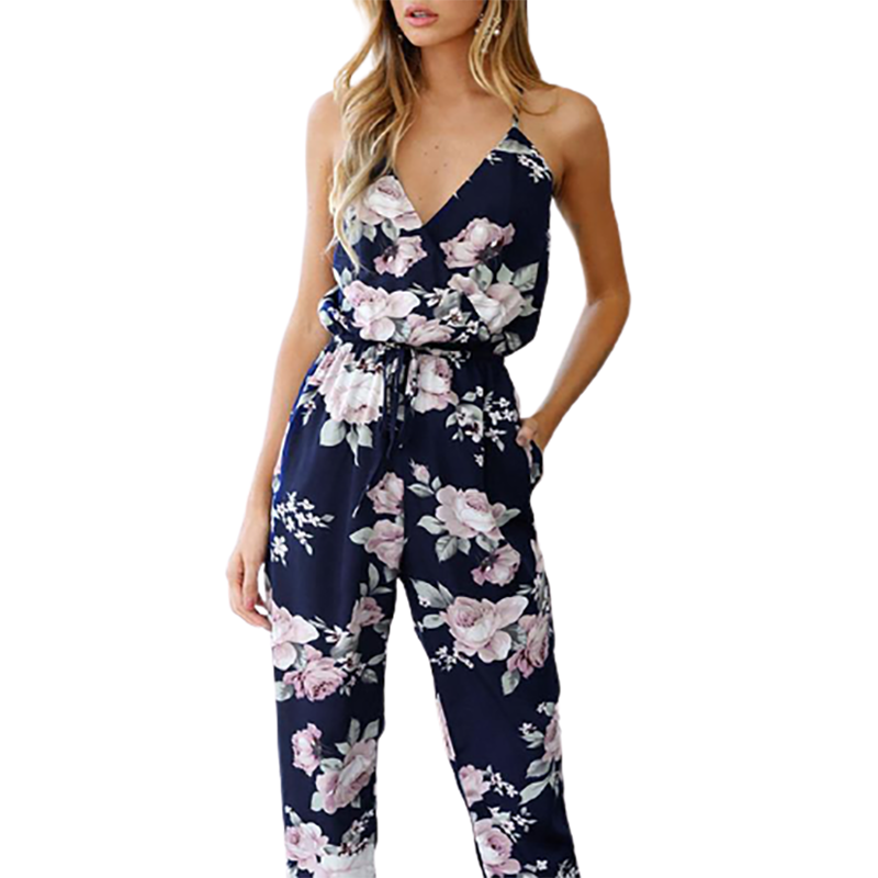 Funki Findz | Pants | Women's Jumpsuit | Floral Print Playsuit
