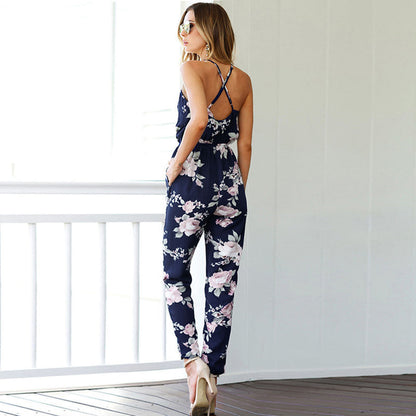 Funki Findz | Pants | Women's Jumpsuit | Floral Print Playsuit