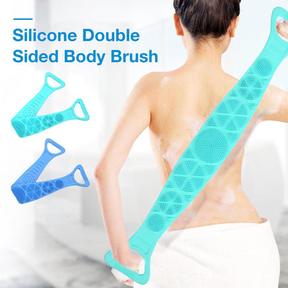 Funki Buys | Back Scrubber | Silicone Bath Shower Body Scrub Belt