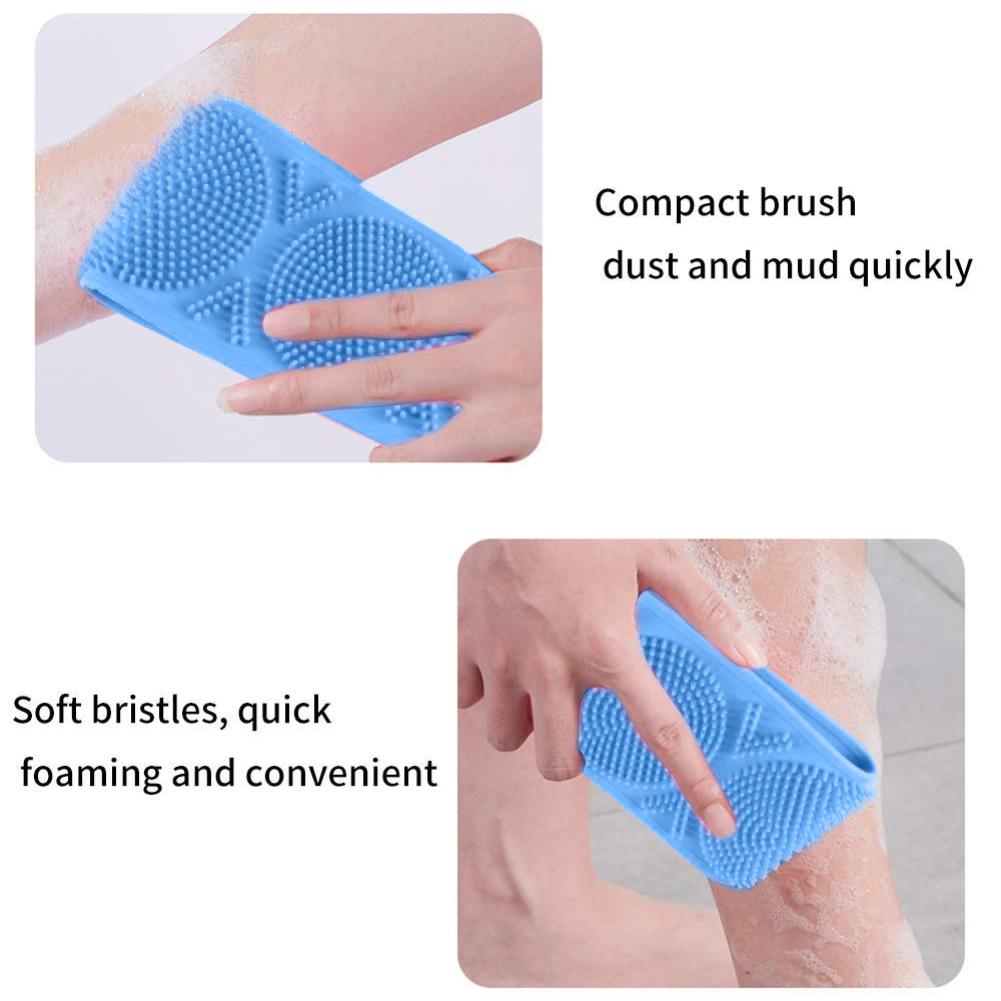 Funki Buys | Back Scrubber | Silicone Bath Shower Body Scrub Belt