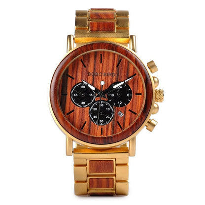 Funki Findz | Watches | Men's Luxury Wood Watch | Gift Box Set