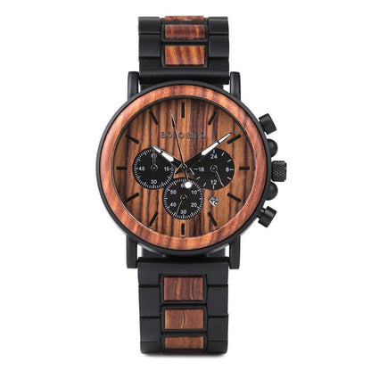 Funki Findz | Watches | Men's Luxury Wood Watch | Gift Box Set