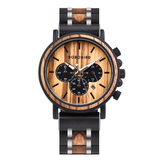 Funki Findz | Watches | Men's Luxury Wood Watch | Gift Box Set