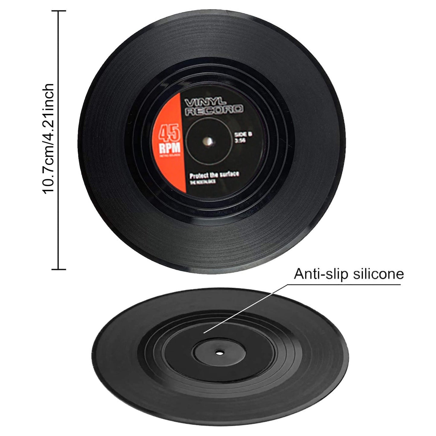 Funki Findz | Coasters | Vinyl Record Music Coaster 6 Pcs Set