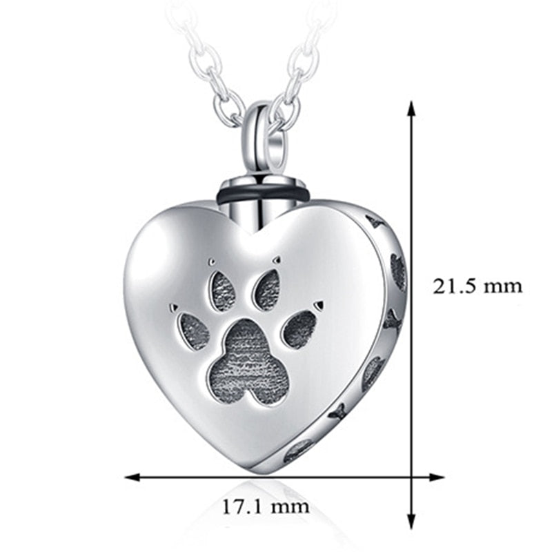 Funki Findz | Cremation Urn Necklaces | Love Heart Pendant