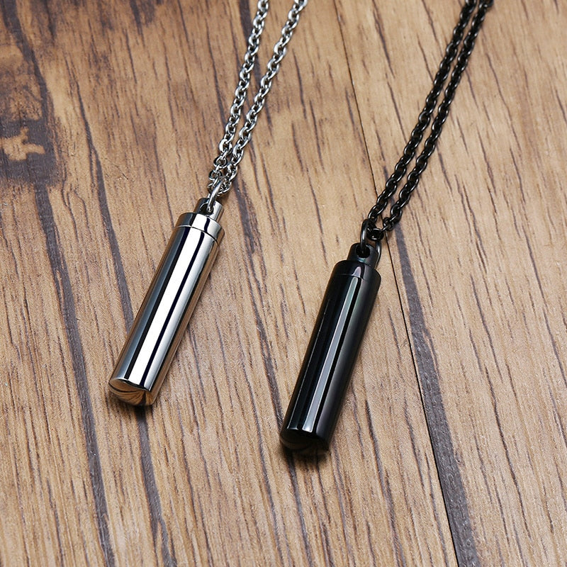 Funki Findz | Cremation Urn Necklaces | Unisex Openable Urns