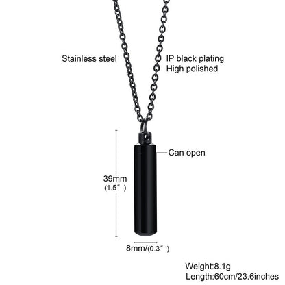 Funki Findz | Cremation Urn Necklaces | Unisex Openable Urns
