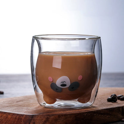 Funki Findz | Glasses | Cute Novelty Bear Glasses Set 2 Pcs