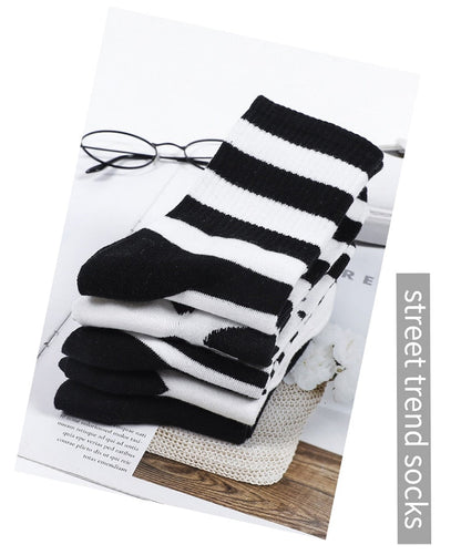 Funki Findz | Socks | Unisex Novelty Socks | Cow Print Stripes