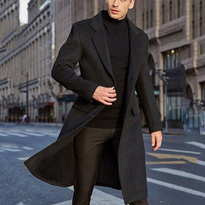 Funki Findz | Jackets | Men's Winter Woolen Topcoat Overcoat