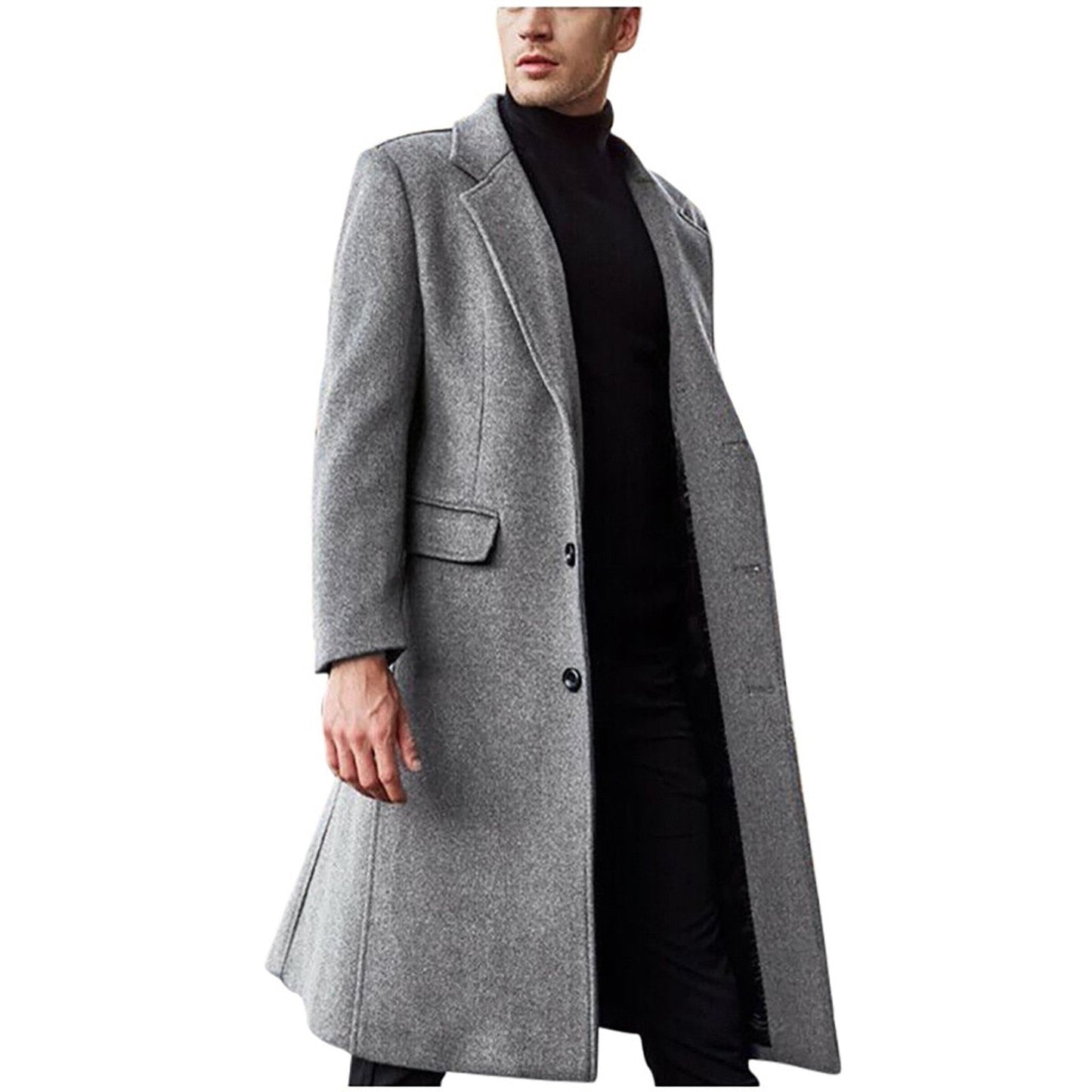 Funki Findz | Jackets | Men's Winter Woolen Topcoat Overcoat