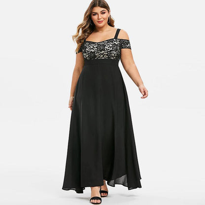 Funki Findz | Dresses | Women's Elegant Plus Evening Dress