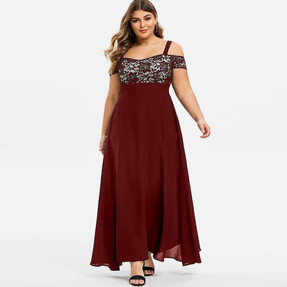 Funki Findz | Dresses | Women's Elegant Plus Evening Dress