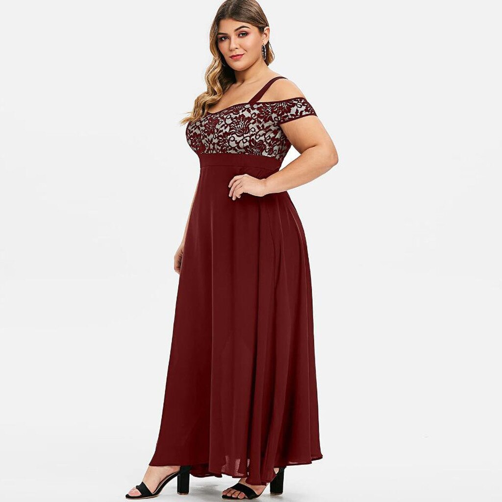 Funki Findz | Dresses | Women's Elegant Plus Evening Dress