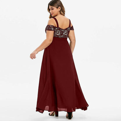 Funki Findz | Dresses | Women's Elegant Plus Evening Dress