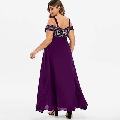 Funki Findz | Dresses | Women's Elegant Plus Evening Dress