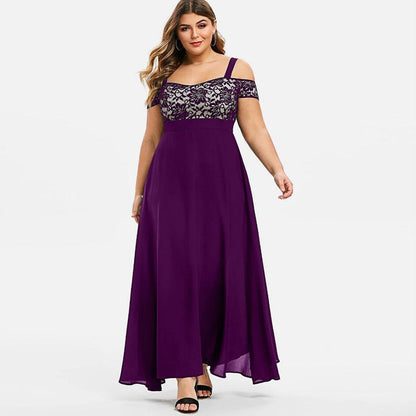 Funki Findz | Dresses | Women's Elegant Plus Evening Dress