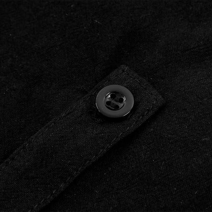Funki Findz | Dresses | Women's Casual Cotton Linen Shirt Dress